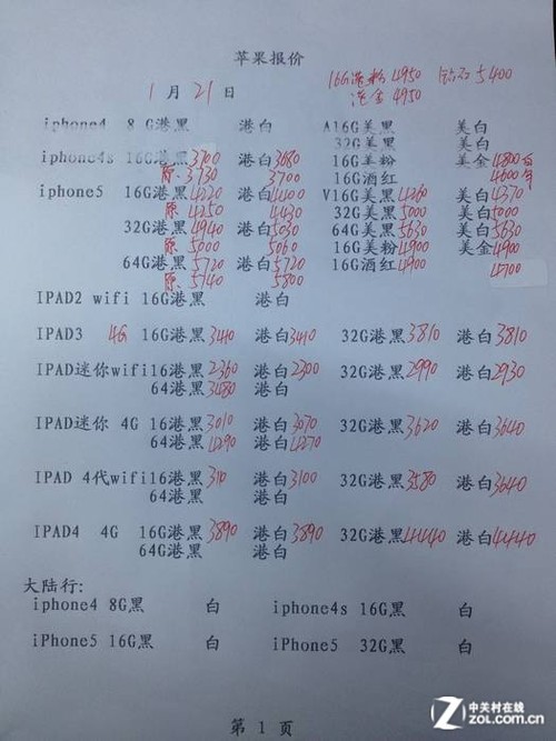 苹果iPhone 5s最新专卖店价格资讯