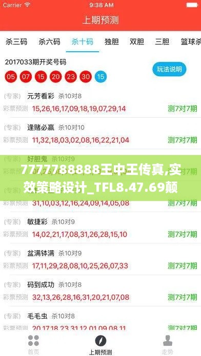 7777788888王中王传真,实效策略设计_TFL8.47.69颠覆版