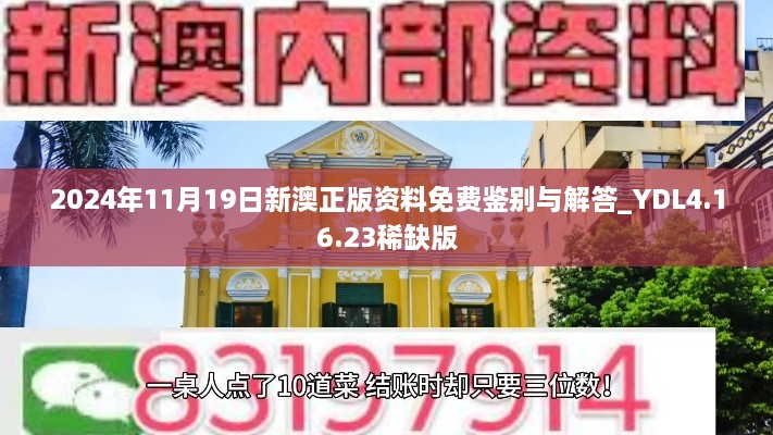 2024年11月19日新澳正版资料免费鉴别与解答_YDL4.16.23稀缺版