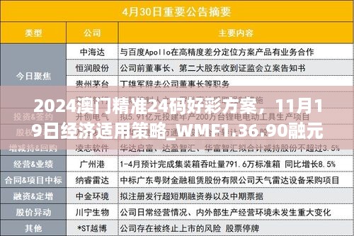 2024澳门精准24码好彩方案，11月19日经济适用策略_WMF1.36.90融元境