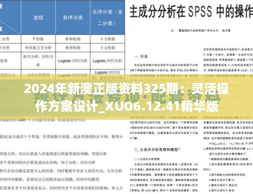 2024年新澳正版资料325期：灵活操作方案设计_XUO6.12.41精华版
