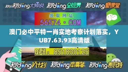 澳门必中平特一肖实地考察计划落实，YUB7.63.93高清版
