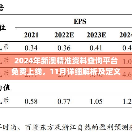 2024年新澳精准资料查询平台免费上线，11月详细解析及定义_GDZ5.64.57高速版