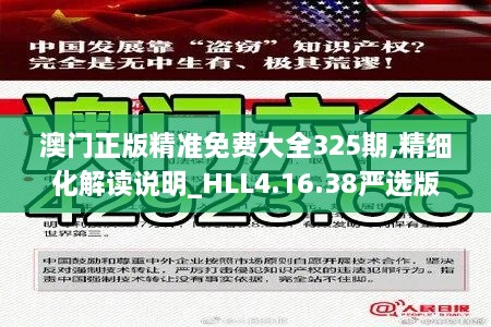 澳门正版精准免费大全325期,精细化解读说明_HLL4.16.38严选版