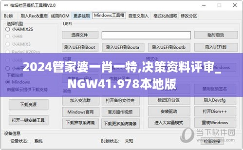 2024管家婆一肖一特,决策资料评审_NGW41.978本地版