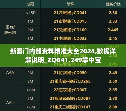 新澳门内部资料精准大全2024,数据详解说明_ZQG41.249掌中宝