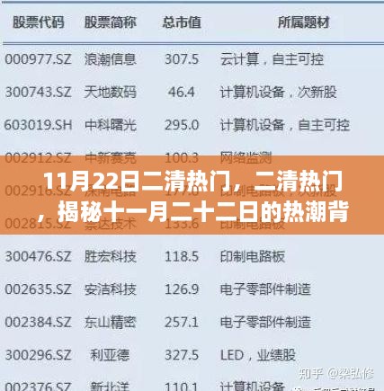 揭秘十一月二十二日二清热潮，事件背景、影响及热点解析