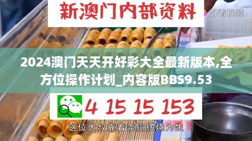 2024澳门天天开好彩大全最新版本,全方位操作计划_内容版BBS9.53