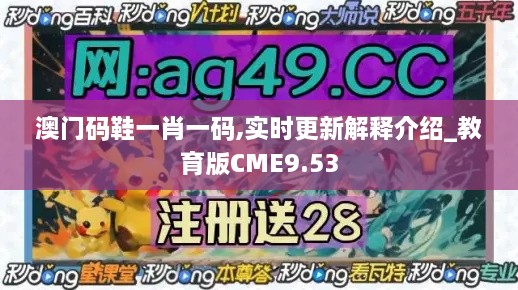 澳门码鞋一肖一码,实时更新解释介绍_教育版CME9.53