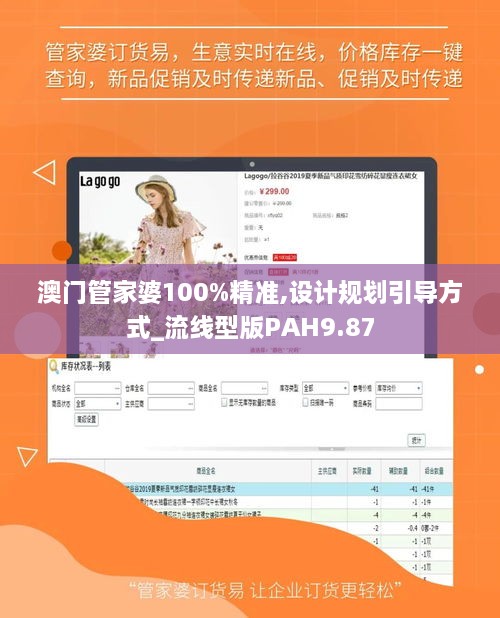 澳门管家婆100%精准,设计规划引导方式_流线型版PAH9.87