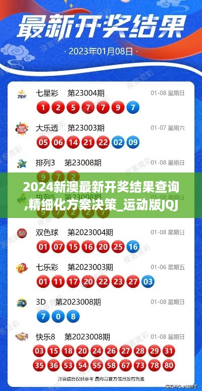 2024新澳最新开奖结果查询,精细化方案决策_运动版JQJ7.94