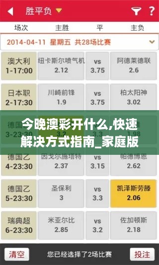 今晚澳彩开什么,快速解决方式指南_家庭版GDE7.71