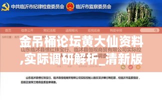 金吊桶论坛黄大仙资料,实际调研解析_清新版KFO7.11