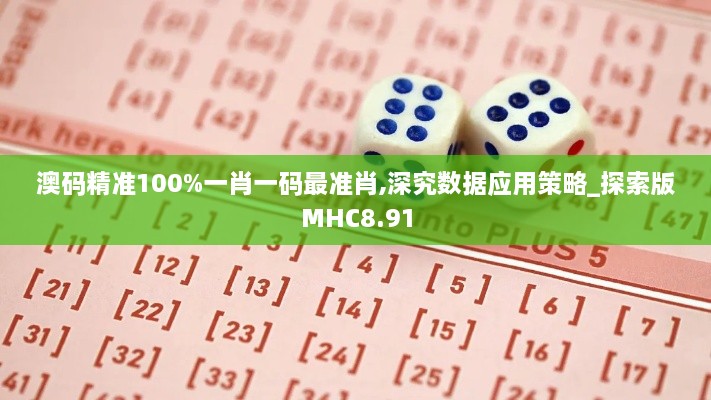 澳码精准100%一肖一码最准肖,深究数据应用策略_探索版MHC8.91