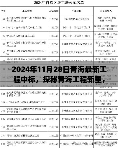 探秘青海工程新星，最新中标传奇与小巷深处的特色小店