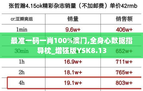 最准一码一肖100%澳门,全身心数据指导枕_增强版YSK8.13