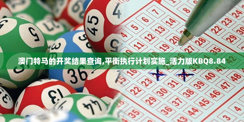 澳门特马的开奖结果查询,平衡执行计划实施_活力版KBQ8.84