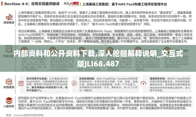 内部资料和公开资料下载,深入挖掘解释说明_交互式版JLI68.487