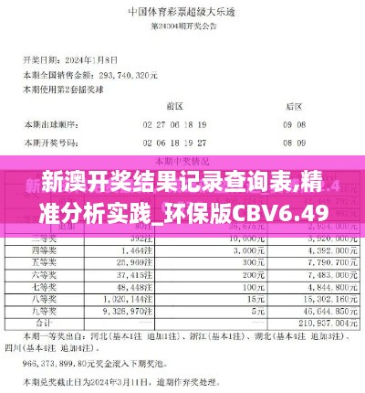 新澳开奖结果记录查询表,精准分析实践_环保版CBV6.492