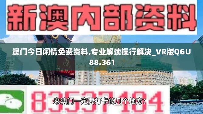 澳门今日闲情免费资料,专业解读操行解决_VR版QGU88.361