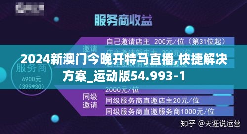 2024新澳门今晚开特马直播,快捷解决方案_运动版54.993-1