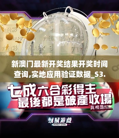 新澳门最新开奖结果开奖时间查询,实地应用验证数据_S3.601-3