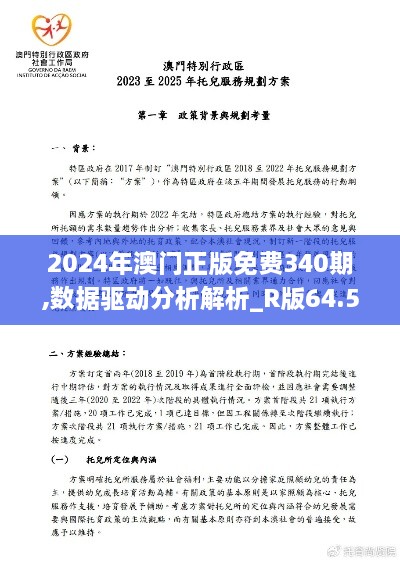 2024年澳门正版免费340期,数据驱动分析解析_R版64.563-6