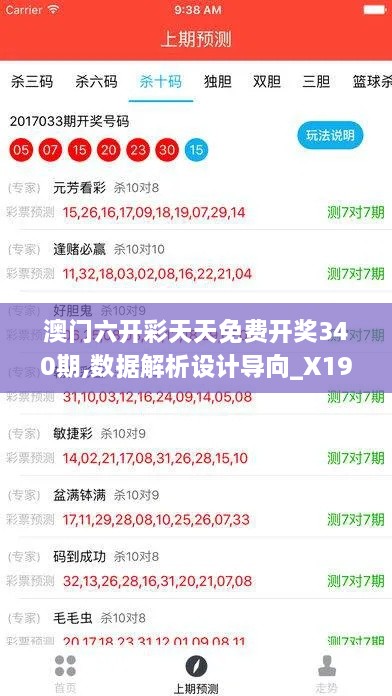 澳门六开彩天天免费开奖340期,数据解析设计导向_X19.991-8