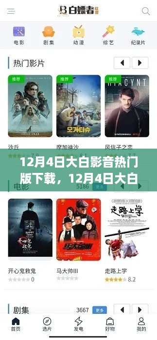 12月4日大白影音热门版下载与沉浸式视听体验综合评测