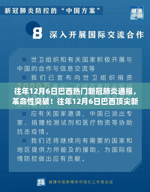 巴西顶尖新冠肺炎通报神器全新升级，科技重塑抗疫生活突破性进展通报