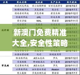 新澳门免费精准大全,安全性策略评估_铂金版1.542