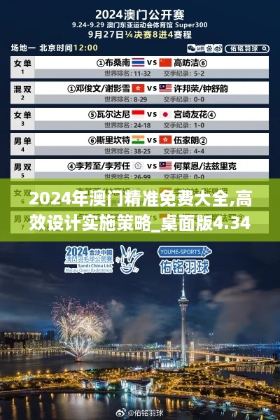 2024年澳门精准免费大全,高效设计实施策略_桌面版4.349