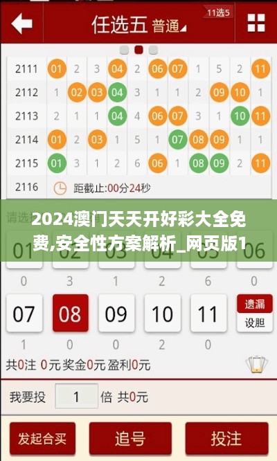 2024澳门天天开好彩大全免费,安全性方案解析_网页版14.212