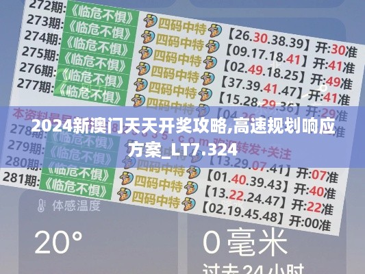 2024新澳门天天开奖攻略,高速规划响应方案_LT7.324