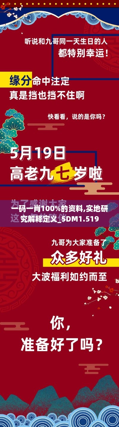 一码一肖100%的资料,实地研究解释定义_5DM1.519