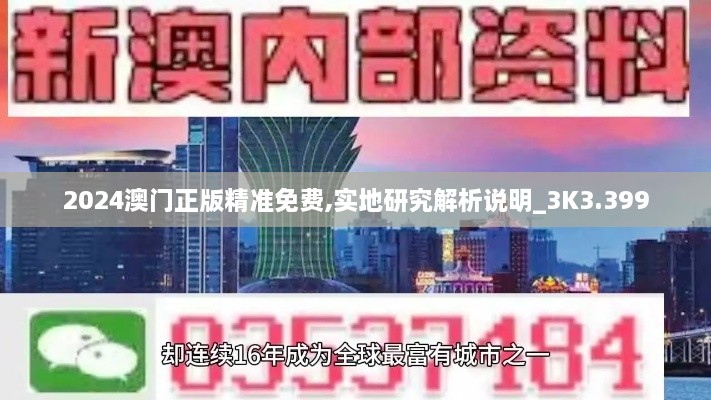 2024澳门正版精准免费,实地研究解析说明_3K3.399