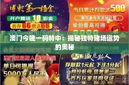 澳门今晚一码特中：揭秘独特赌场运势的奥秘