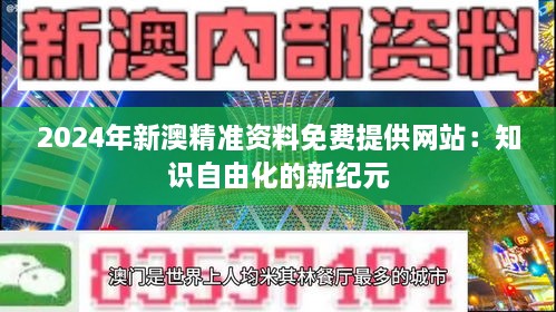 2024年新澳精准资料免费提供网站：知识自由化的新纪元