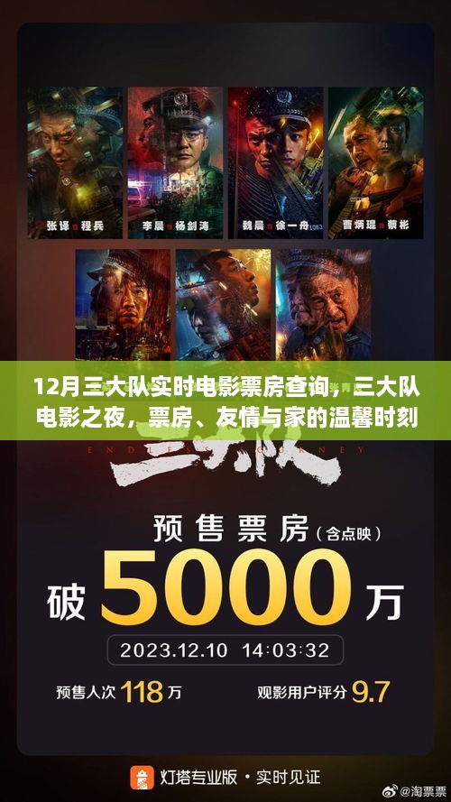 三大队电影之夜，票房盛况与家的温馨时刻