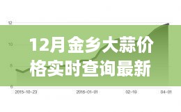 金乡大蒜12月价格走势揭秘，最新实时查询与分析背后的因素与观点碰撞