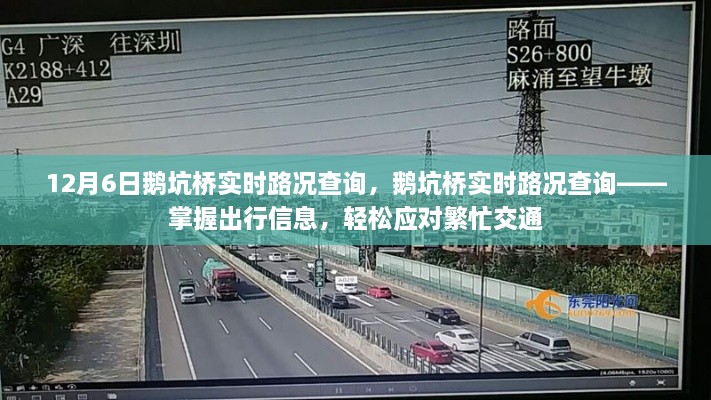 鹅坑桥实时路况查询，轻松应对繁忙交通，掌握出行信息