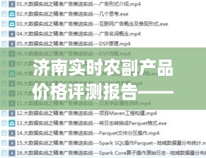 济南农副产品价格深度评测报告，特性解析与用户体验探讨