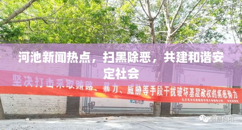河池新闻热点，扫黑除恶，共建和谐安定社会